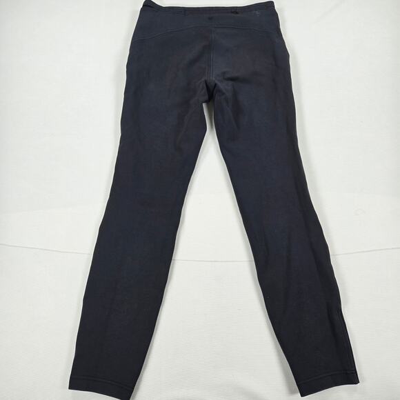 Lululemon Mid Rise Black Athletic Performance Stretch Leggings Women's Size 8 - Picture 5 of 9